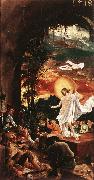 ALTDORFER, Albrecht The Resurrection of Christ  jjkk oil on canvas